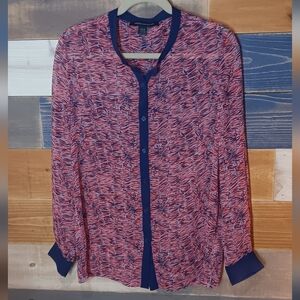 French Connection Top M Purple Pink